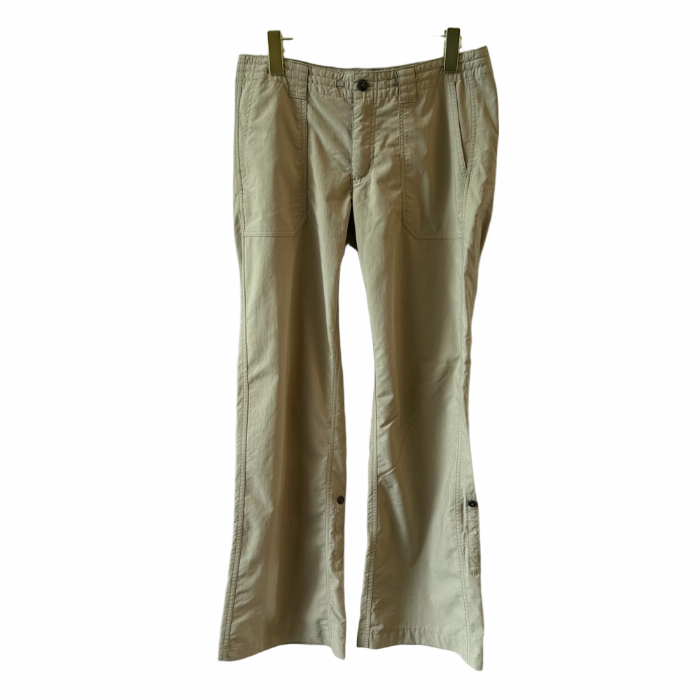 Patagonia Hiking Tan Size 8 Pants Button-Up Outdoors Utility Pants Neutral